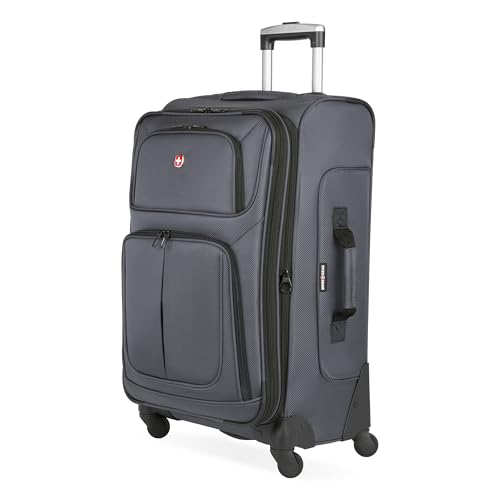 SwissGear Sion Softside Expandable Luggage, Black, 29-Inch C81483