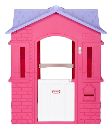 Little Tikes Cape Cottage Pretend Princess Playhouse for Kids, Pink P455