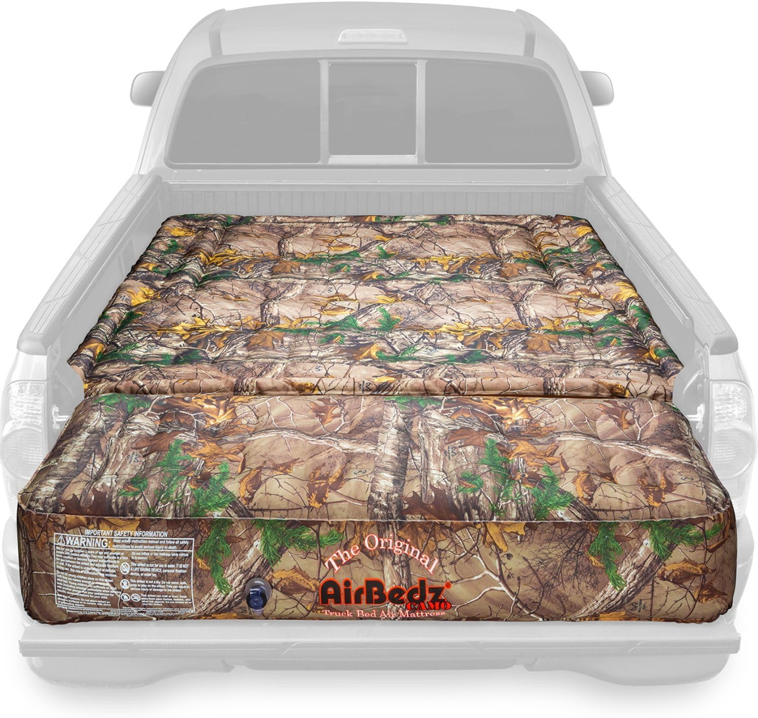 Pittman - Tacoma Truck Bed Mattress 5.5 ft > 5ft - The Original Airbedz Truck Bed Air Mattress 5.5 ft > 5 ft - Mid Size Short Bed - Truck Mattress with 25% More Coverage for Pickup Truck Bed Camping