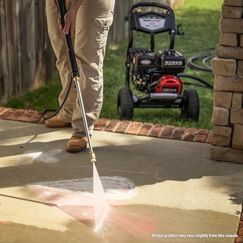 Simpson Cleaning 3400 PSI Gas Pressure Washer, 2.5 GPM, CRX Engine, 25-Foot Hose K189