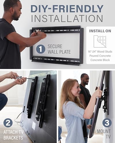 SANUS Tilting TV Wall Mount for Large TVs Up to 90” S174
