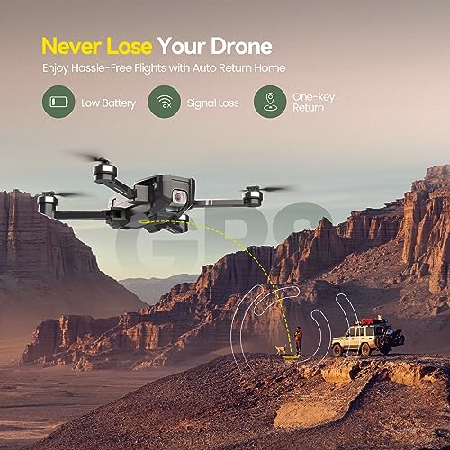 Holy Stone HS720 GPS Drone with Camera for Adults 4K UHD Foldable K514588