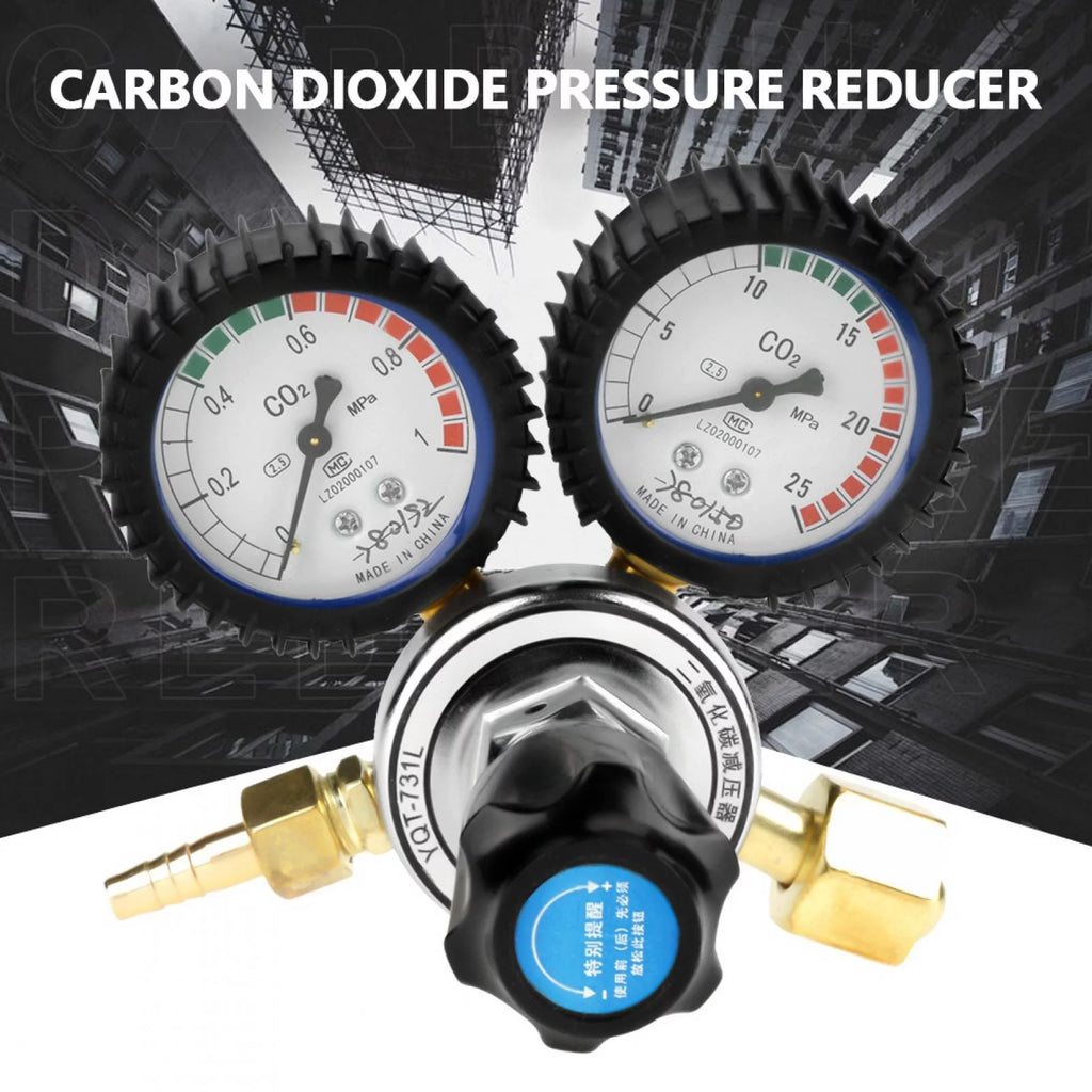 CO2 Gas Pressure Regulator Brass for MIG TIG Welding P37303