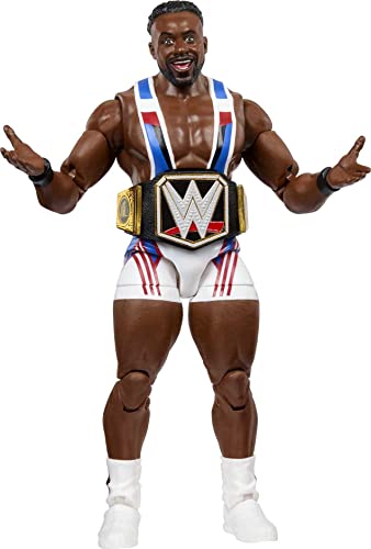 Mattel WWE Elite Collection Big E 6-inch Action Figure with Accessories C31844
