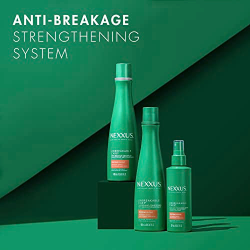 Nexxus Unbreakable Care Shampoo, Conditioner & Leave-In Spray 3 Pack for Fine Hair K19451