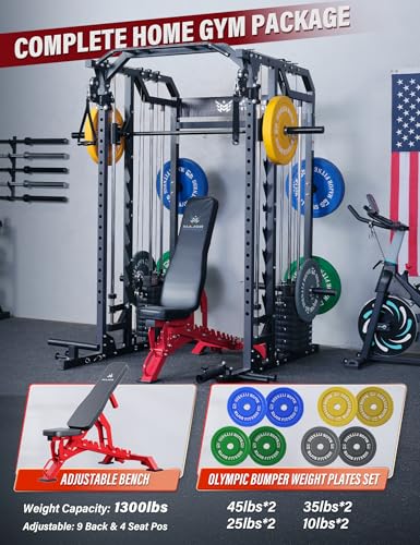 Major Fitness Drone2 Advanced Smith Machine All-in-One Home Gym N49586