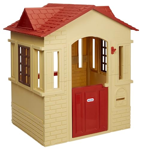 Little Tikes Cape Cottage Pretend Princess Playhouse for Kids, Pink P455