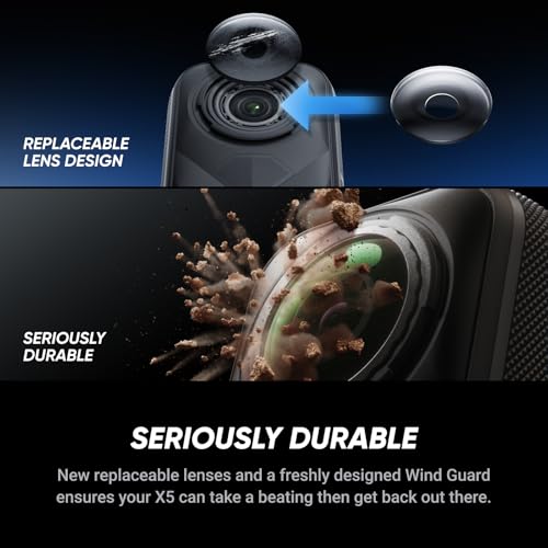 Insta360 X5 Essentials Bundle Waterproof 8K 360° Action Camera I4343