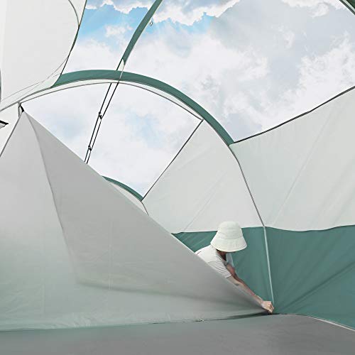 CAMPROS CP Tent 8 Person Weather Resistant Family Camping Tent with Carry Bag Z5924