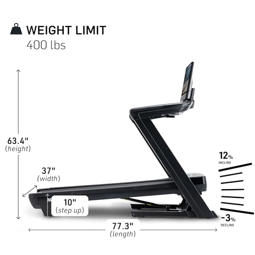 NordicTrack Commercial Series Foldable Treadmill with Incline and Decline O97490