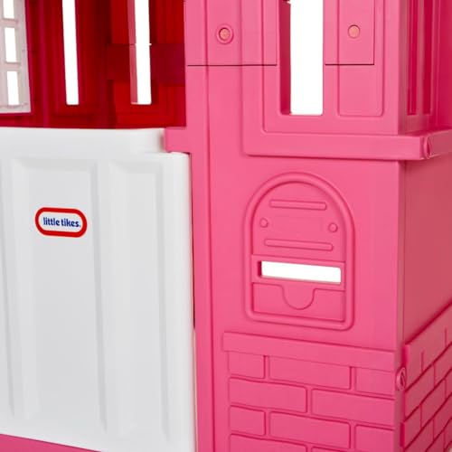 Little Tikes Cape Cottage Pretend Princess Playhouse for Kids, Pink P455