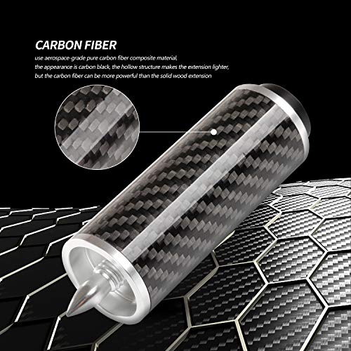KONLLEN Carbon Fiber Pool Cue Extension D815