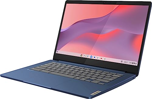 Lenovo Chromebook 14" FHD Touchscreen Laptop, 8-Core MediaTek Processor, 4GB RAM, 64GB, Chrome OS, Abyss Blue U8937