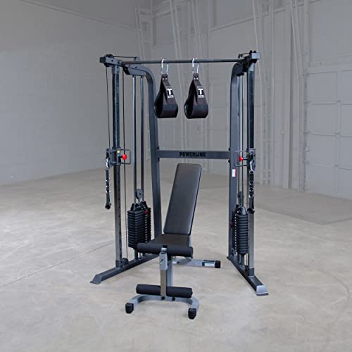 Body-Solid Powerline Cable Crossover Machine for Home & Commercial Gym C6262