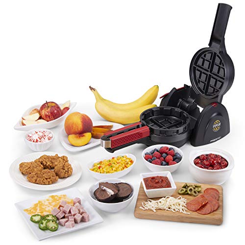 Presto 03512 Stuffler Stuffed Waffle Maker, Belgian, Black G663