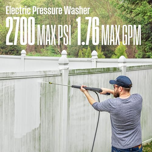 Westinghouse WPX3000e Electric Pressure Washer, 3000 PSI, Induction Motor L201930