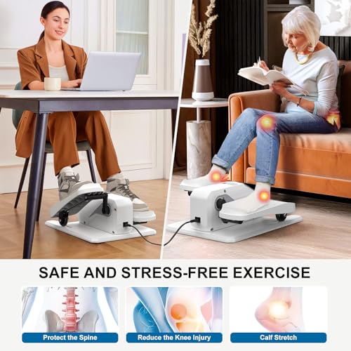 VIVURN® 018 Under Desk Elliptical Machine for Seniors, Quiet & Portable G789550
