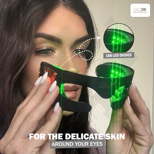 GLO24K Bionic 7 Color LED Eye Care Mask I831