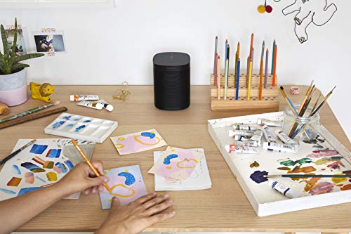 Sonos One (Gen 2) Smart Speaker with Alexa, Black J18069