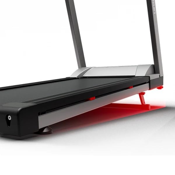 DeerRun Foldable Treadmill for Home with Incline and Handles K2464