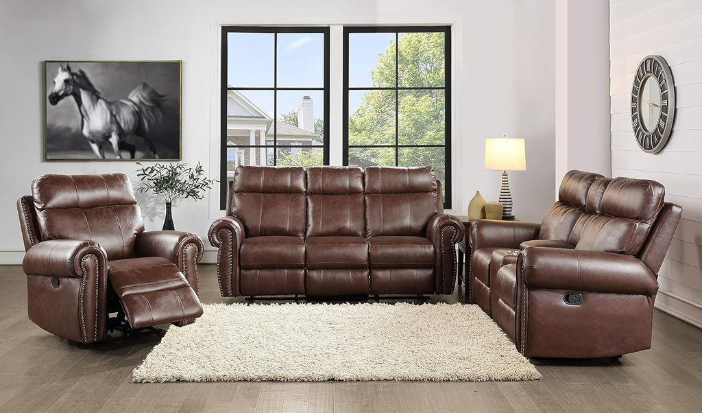 Lexicon Gallina Glider Recliner, Brown O892