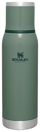 Stanley Adventure-To-Go Vacuum Bottle 25 oz Wide Mouth Insulated Stainless Steel Thermos, Blue Glow D5617