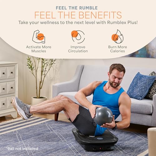 Lifepro Vibration Plate Machine for Full Body Workout & Recovery E9106