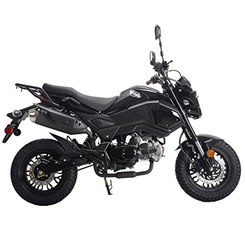 X-PRO 125cc Vader Adult Gas Motorcycle Street Bike Black S273