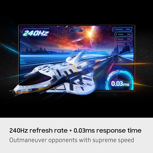 SAMSUNG 27-inch Odyssey QD-OLED G8 (G81SF) 4K 240Hz Gaming Monitor R143438