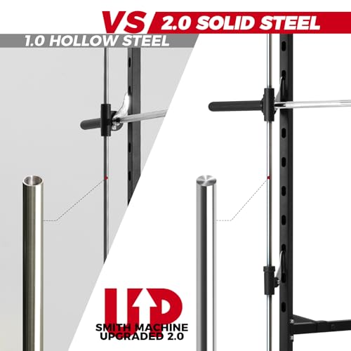 RitFit Smith Machine Power Rack with LAT-Pull Down System T1228