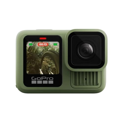 GoPro HERO13 Black Accessory Bundle with Handler, Batteries, Mounts, and Case M27766