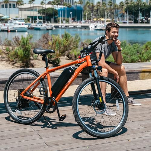 Jasion EB5 Electric Bike for Adults, 500W Brushless Motor, 40 Miles, 20 MPH, 7-Speed Y354