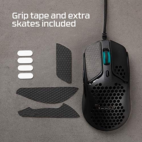 HyperX Pulsefire Haste Wireless Gaming Mouse, 61g, 100 Hour Battery, Black C679180