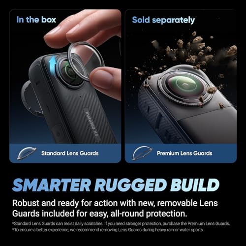 Insta360 X4 Standard Bundle Waterproof 8K 360 Action Camera P7793