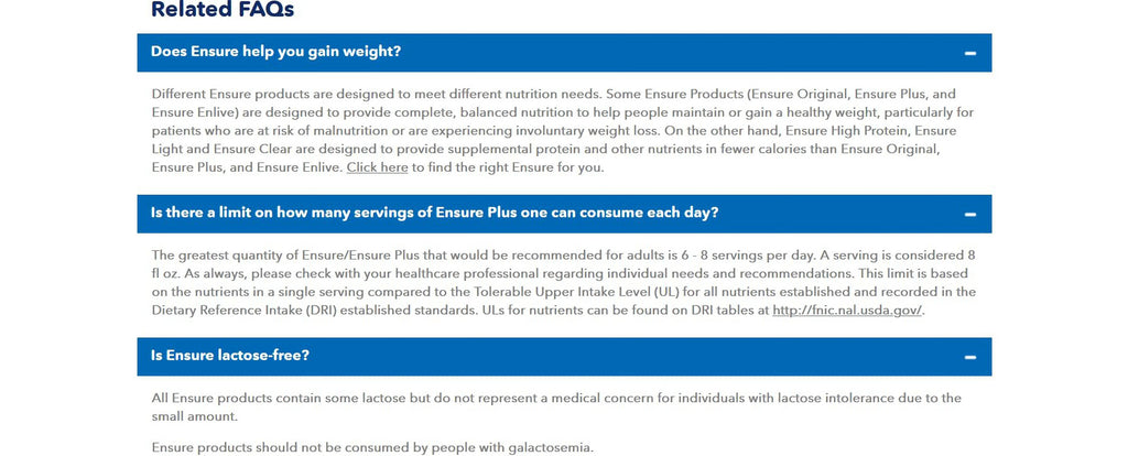 Ensure Plus Vanilla Nutrition Shake with Fiber, 8 oz, 24 Pack P3640