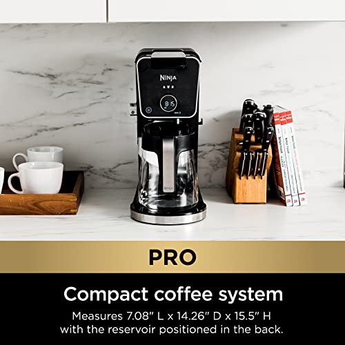Ninja DualBrew Pro Specialty 12-Cup Coffee Maker with K-Cup Combo, Single Serve & Drip, Permanent Filter Included U419373