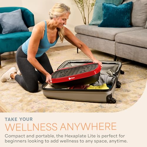 Lifepro Vibration Plate Exercise Machine with Magnetic Acupoints for Full Body Fitness P3479