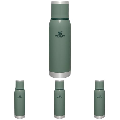 Stanley Adventure-To-Go Vacuum Bottle 25 oz Wide Mouth Insulated Stainless Steel Thermos, Blue Glow D5617