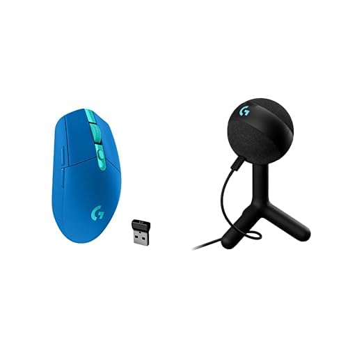 Logitech G305 LIGHTSPEED Wireless Gaming Mouse, Hero 12K Sensor, Black O4133