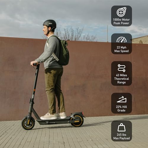 Segway Ninebot MAX Electric Kick Scooter for Adults, Dual Suspension K1675