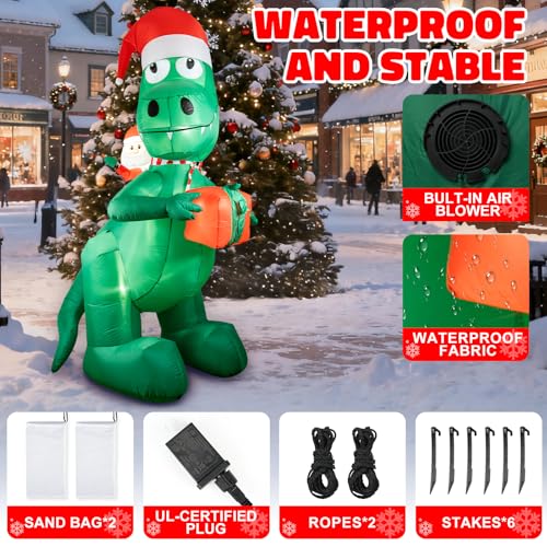 HFO 8 FT Halloween Inflatable Pumpkin Reaper Ghost with LED Lights W411
