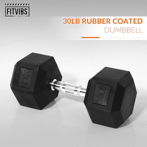 Hex Dumbbells Rubber Coated Hand Weights C709