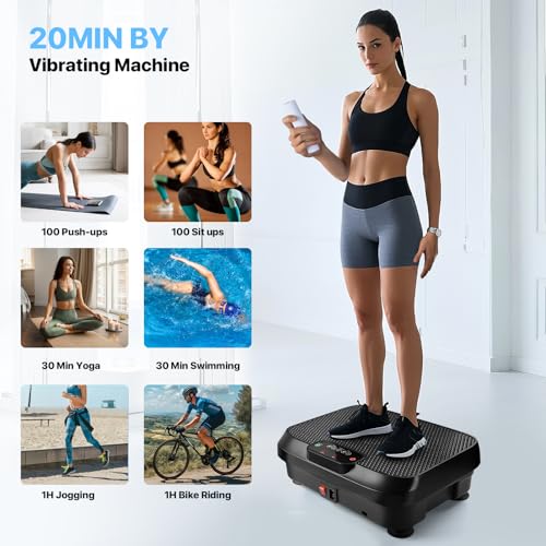 Vibration Plate Exercise Machine for Whole Body Workout R11750