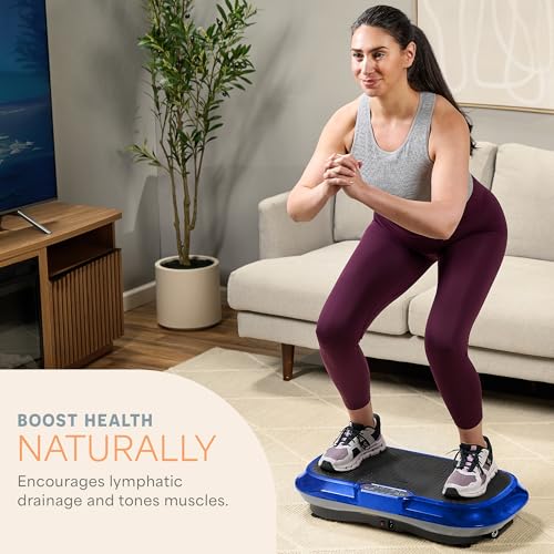 Lifepro Waver Vibration Plate Exercise Machine with Loop Bands V797593