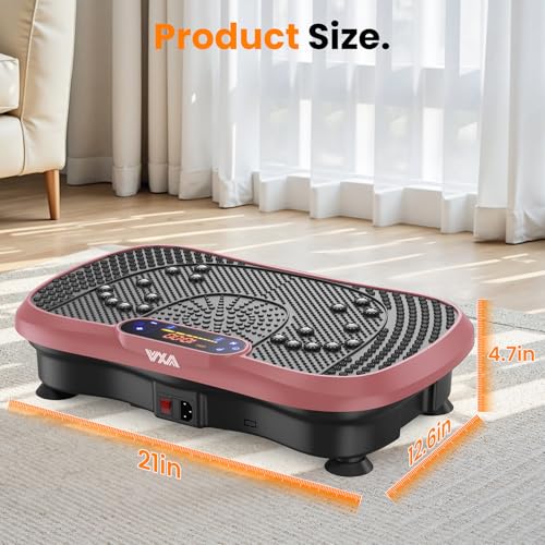 AXV Vibration Plate Fitness Platform Exercise Machine for Full Body Workout Q37919