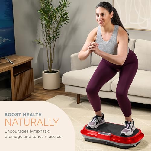 Lifepro Waver Vibration Plate Exercise Machine with Loop Bands V797593