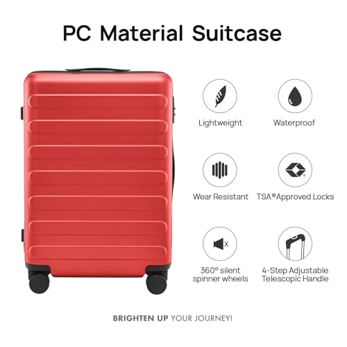 Carry-on Luggage 20 Inch Hardshell with Spinner Wheels and TSA Lock L610552