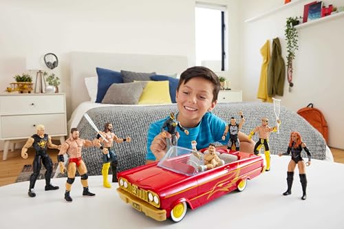 Mattel WWE Rey Mysterio Action Figure & Lucha Low Rider Car Set R9537