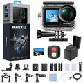 AKASO Brave 7 LE 4K Action Camera with 256GB Memory Card Bundle C607627