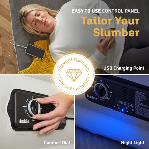 Huddle Luxury Air Bed with Patented Dual Pump, Twin Size A57566
